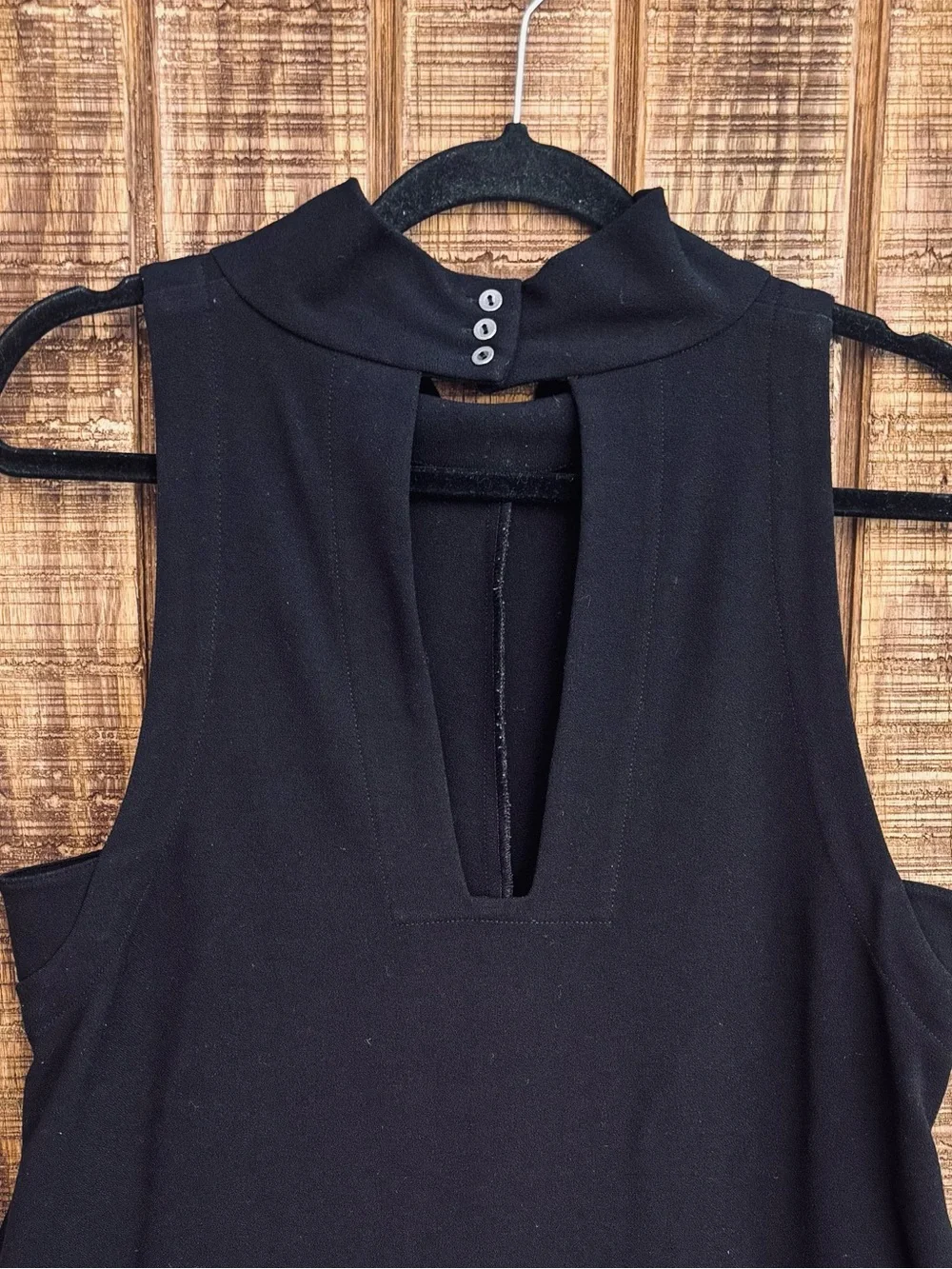 Free People Black Mod Mock Beck Tunic Dress